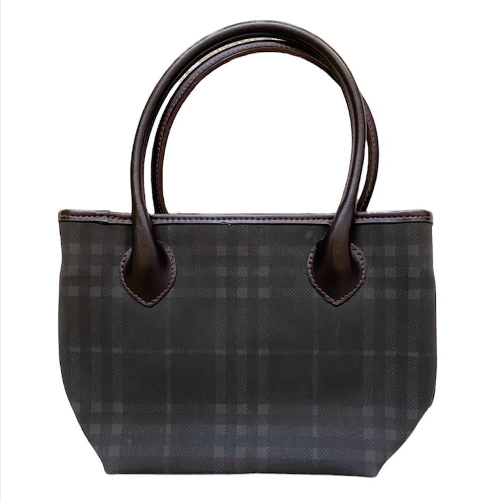 Burberry brown mini tote